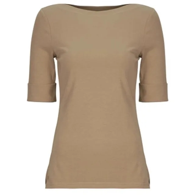 Lauren Ralph Lauren  JUDY  women's T shirt in Beige