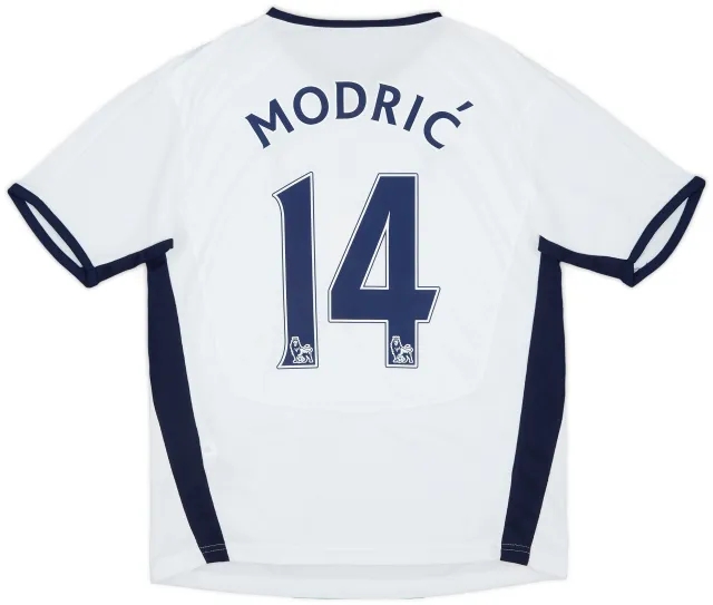 Puma 2008-09 Tottenham Home Shirt Modric #14 - 7/10 - (S)