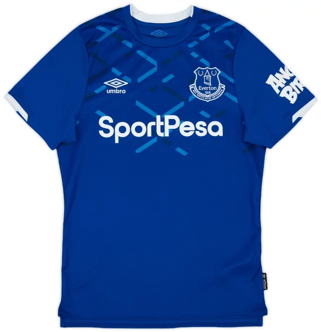 Umbro 2019-20 Everton Home Shirt - 9/10 - (S)