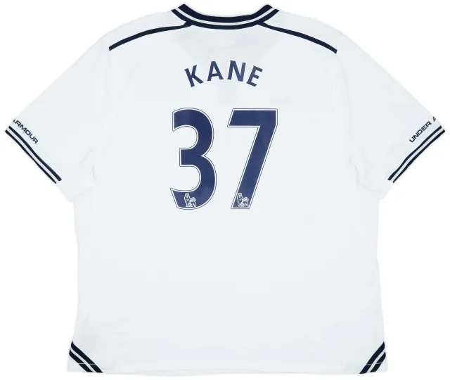 Under Armour 2013-14 Tottenham Home Shirt Kane #37 - 9/10 - (4XL)