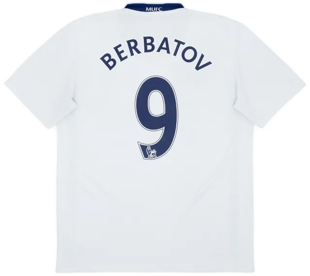 Nike 2008-10 Manchester United Away Shirt Berbatov #9 - 5/10 - (M)