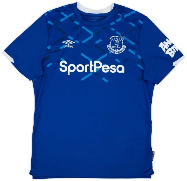 Umbro 2019-20 Everton Home Shirt - 9/10 - (L)