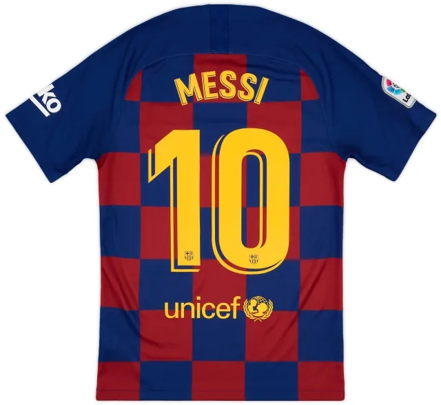 Nike 2019-20 Barcelona Home Shirt Messi #10 - 9/10 - (S)