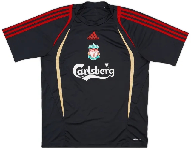 2009-10 Liverpool adidas Training Shirt - 8/10 - (L)