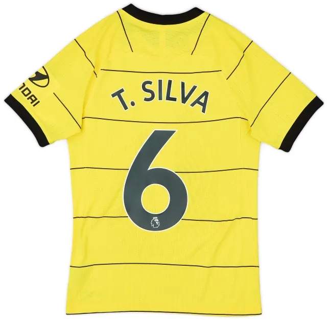 Nike 2021-22 Chelsea Authentic Away Shirt T.Silva #6 - 10/10 - (XS)