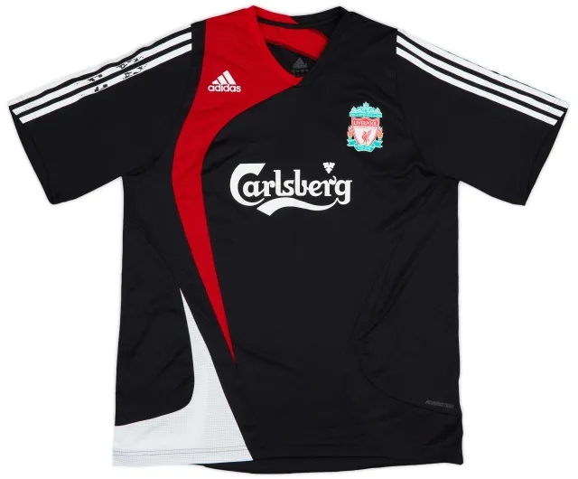 2007-08 Liverpool adidas Formotion Training Shirt - 6/10 - (L)