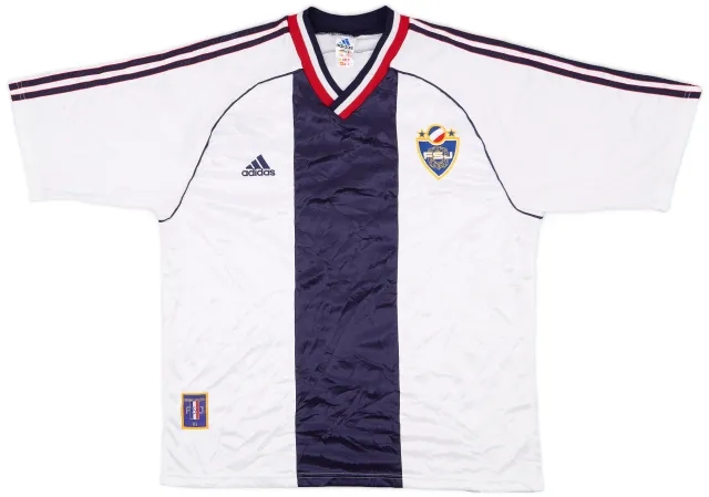 adidas 1998-00 Yugoslavia Away Shirt - 8/10 - (L)