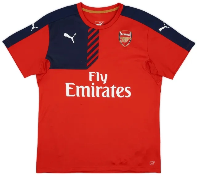 2015-16 Arsenal Puma Training Shirt - 8/10 - (XL)