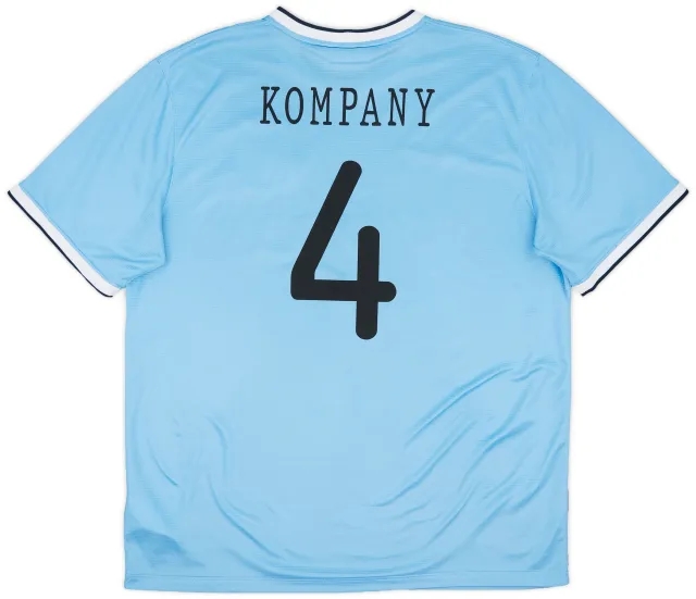 Nike 2013-14 Manchester City Home Shirt Kompany #4 - 5/10 - (XL)
