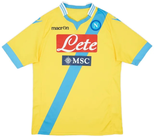 Macron 2013-14 Napoli Third Shirt - 6/10 - (L)