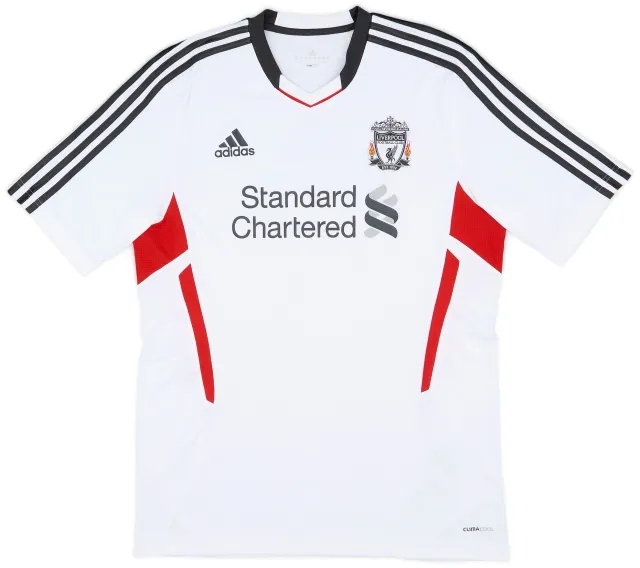 2011-12 Liverpool adidas Training Shirt - 8/10 - (XL)