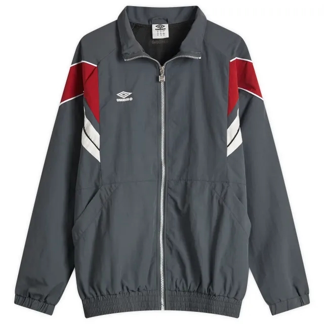 Umbro Relaxed Track Jacket In Grey Multi