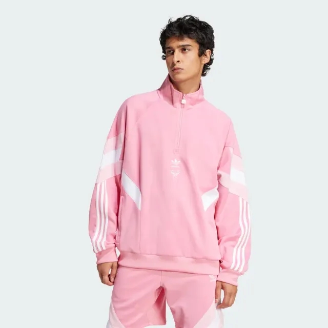 adidas Originals Inter Miami 1 2 Zip Crew Sweatshirt