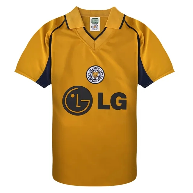 Score Draw Leicester City 2002 Away Retro Shirt