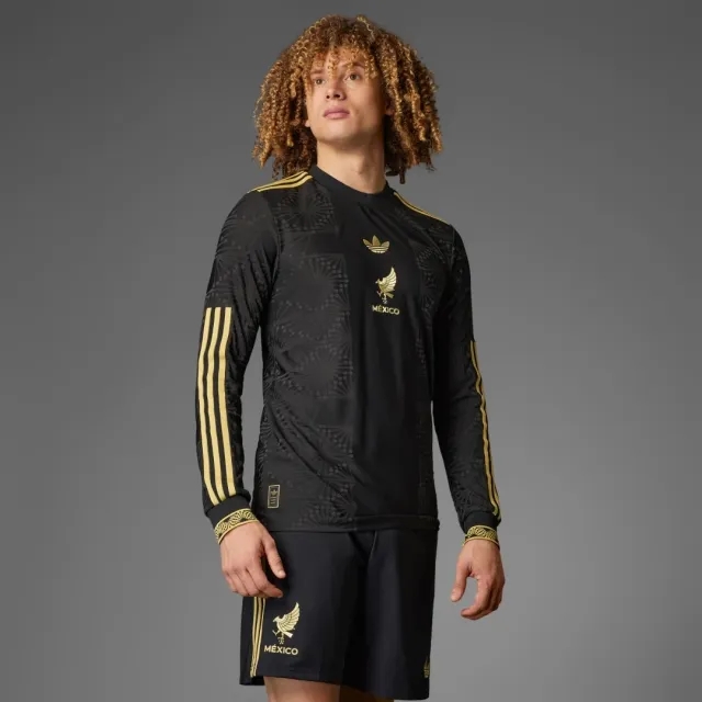 adidas Originals adidas Mexico Gold Long Sleeve Jersey
