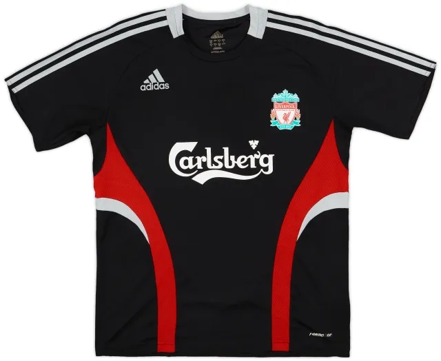 2008-09 Liverpool adidas Formotion Training Shirt - 8/10 - (L)