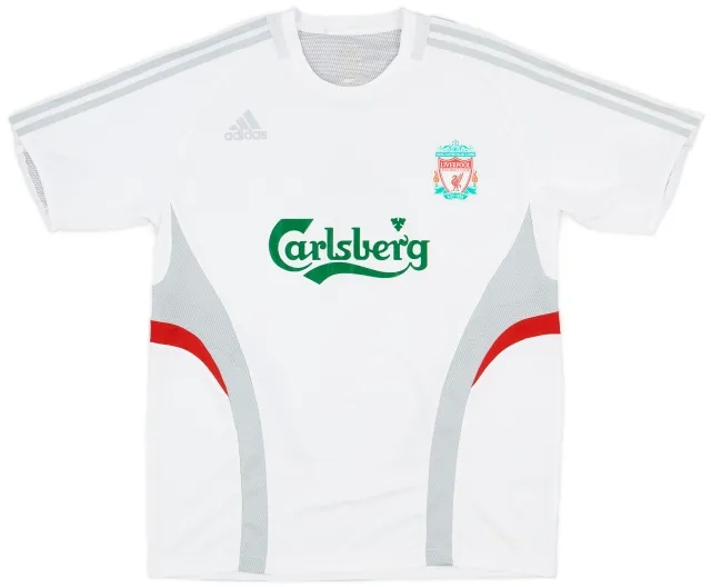 2008-09 Liverpool adidas Formotion Training Shirt - 8/10 - (L/XL)