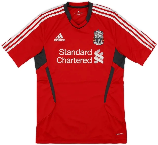 2011-12 Liverpool adidas Training Shirt - 7/10 - (M)