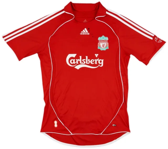 adidas 2006-08 Liverpool Home Shirt - 4/10 - (M)