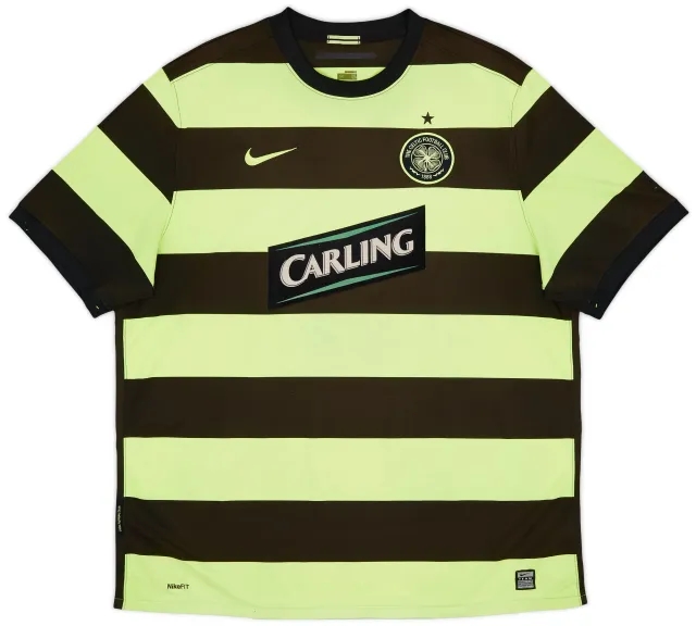 Nike 2009-11 Celtic Away Shirt - 5/10 - (XXL)