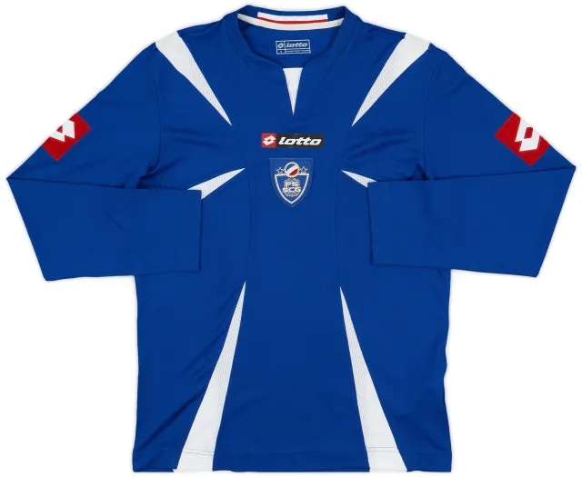 Lotto 2006-08 Serbia and Montenegro Home L/S Shirt - 8/10 - (S)