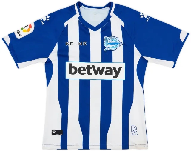 Kelme 2018-19 Alaves Home Shirt - 7/10 - (S)