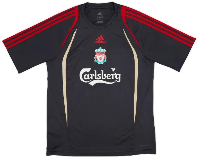 2009-10 Liverpool adidas Training Shirt - 7/10 - (L)