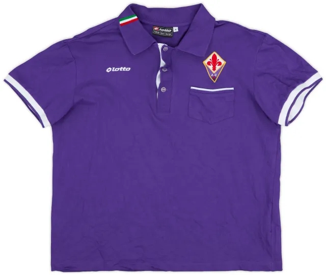 2011-12 Fiorentina Lotto Polo Shirt - 10/10 - (Women's XL)