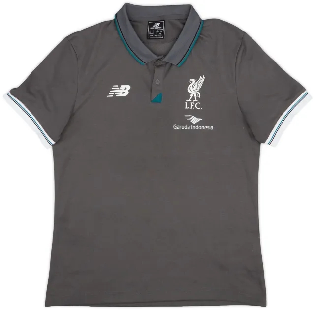 2015-16 Liverpool New Balance Polo Shirt - 7/10 - (M)