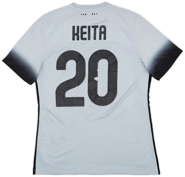 Nike 2015-16 Roma Player Issue Third Shirt Keita #20 - 5/10 - (L)