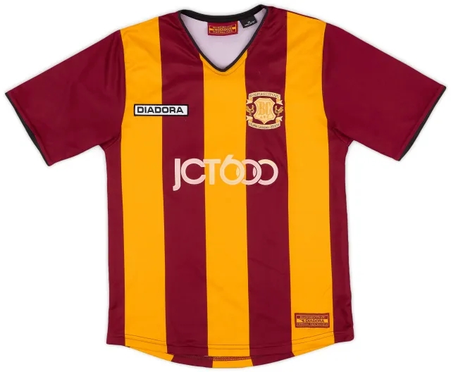 Diadora 2003-04 Bradford City Centenary Home Shirt - 7/10 - (M.Boys)