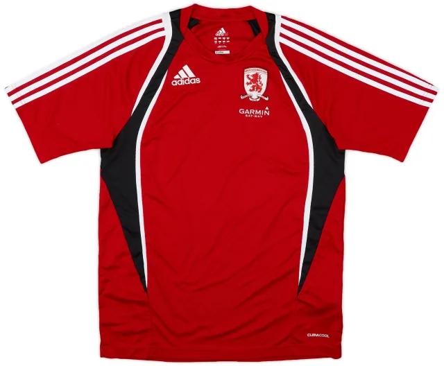 2009-10 Middlesbrough adidas Training Shirt - 9/10 - (M)