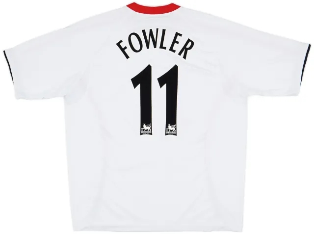 Reebok 2005-06 Liverpool Away Shirt Fowler #11 - 8/10 - (XL)