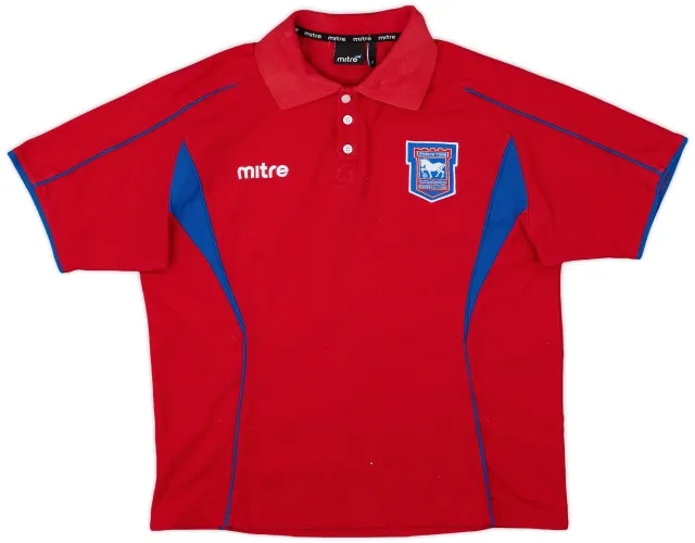 2008-09 Ipswich Mitre Polo Shirt - 8/10 - (M)