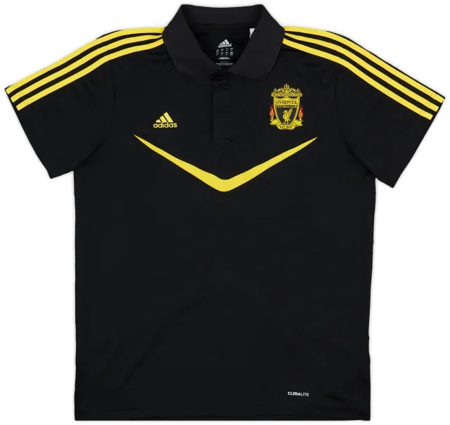 2010-11 Liverpool adidas Polo Shirt - 8/10 - (M/L)