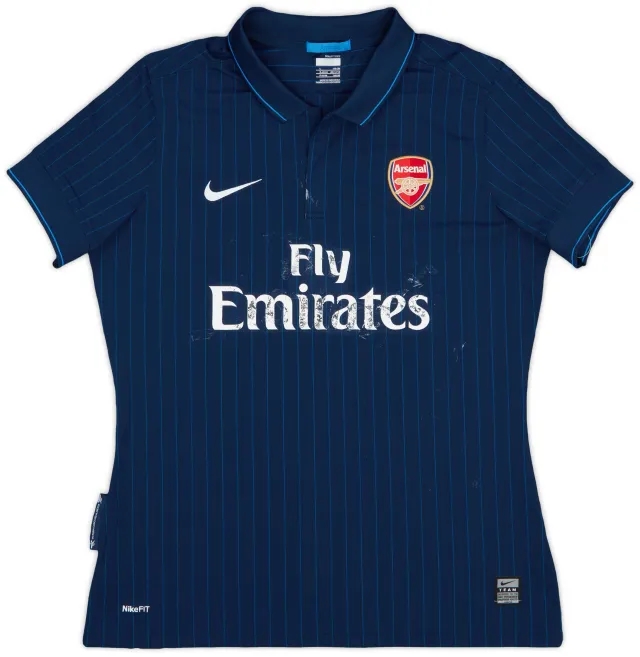 Nike 2009-10 Arsenal Away Shirt - 4/10 - (Women's L)