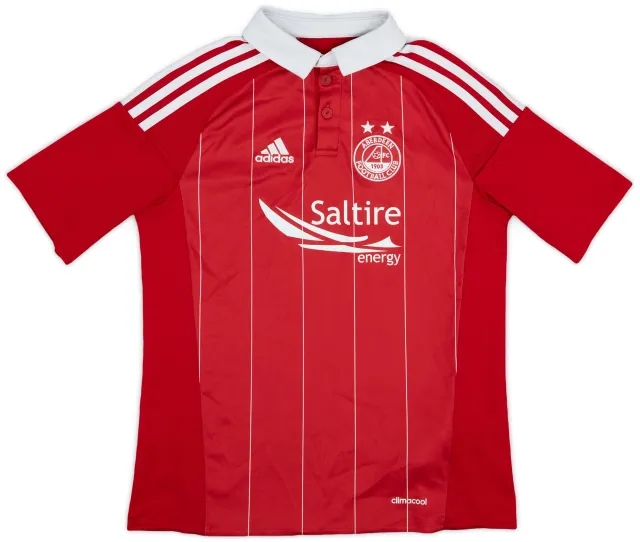 adidas 2016-17 Aberdeen Home Shirt - 8/10 - (M.Boys)