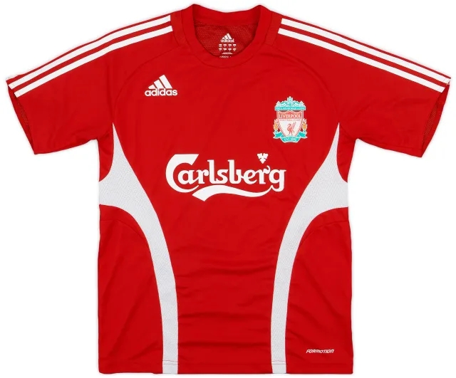 2008-09 Liverpool adidas Formotion Training Shirt - 9/10 - (S)