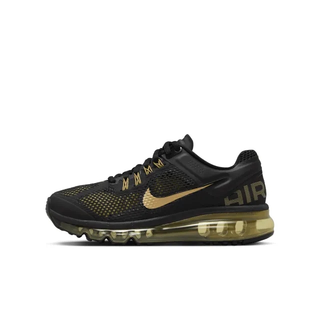 Nike Air Max 2013 Youth in Black & Gold