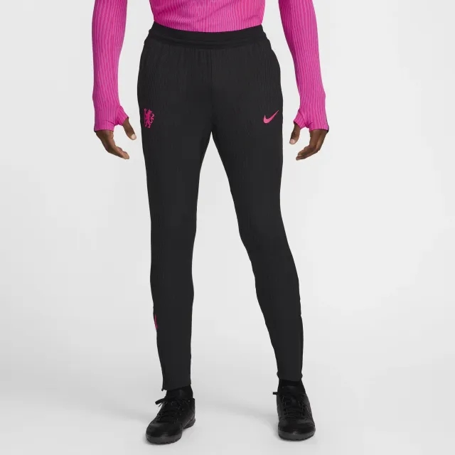 Chelsea F.C. Strike Elite Third Men's Nike Dri-FIT ADV Football Knit Pants - Black - Polyester/Elastane