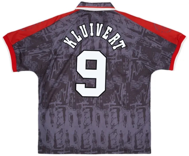 Umbro 1996-97 Ajax Away Shirt Kluivert #9 - 9/10 - (XL)