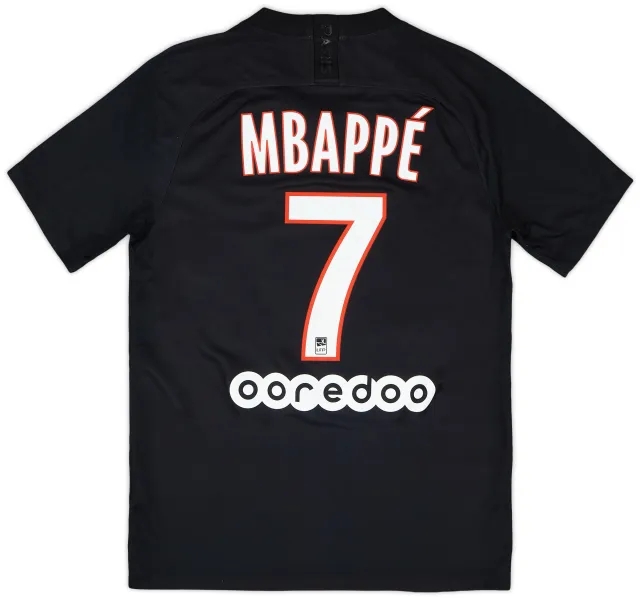 Nike 2019-20 Paris Saint-Germain Fourth Shirt Mbappe #7 - 6/10 - (S)