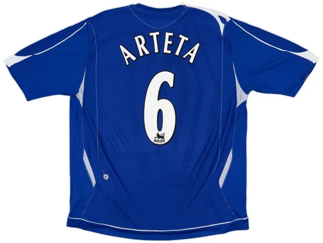 Umbro 2006-07 Everton Home Shirt Arteta #6 - 5/10 - (XXL)
