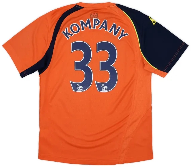 LeCoqSportif 2008-09 Manchester City Third Shirt Kompany #33 - 8/10 - (L)