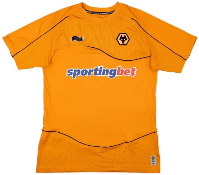 Burrda 2011-12 Wolves Home Shirt - 7/10 - (L)