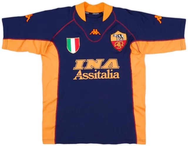 Kappa 2001-02 Roma Third Shirt - 7/10 - (S)