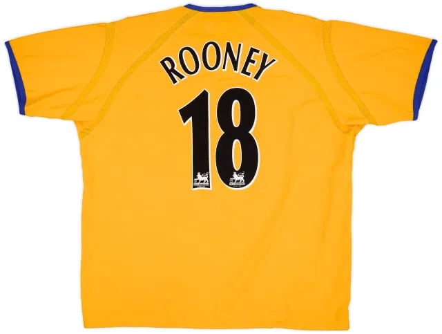 Puma 2003-04 Everton Away Shirt Rooney #18 - 9/10 - (XXL)