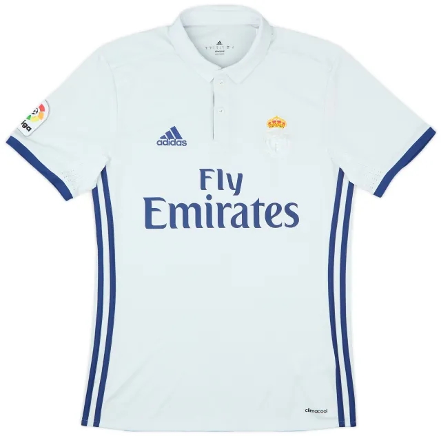 adidas 2016-17 Real Madrid Home Shirt - 3/10 - (S)