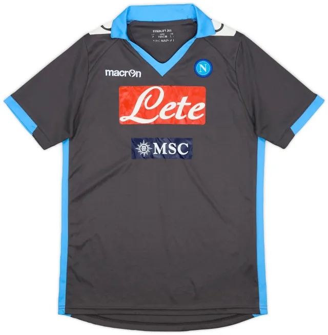Macron 2011-12 Napoli Away Shirt - 6/10 - (XL.Boys)