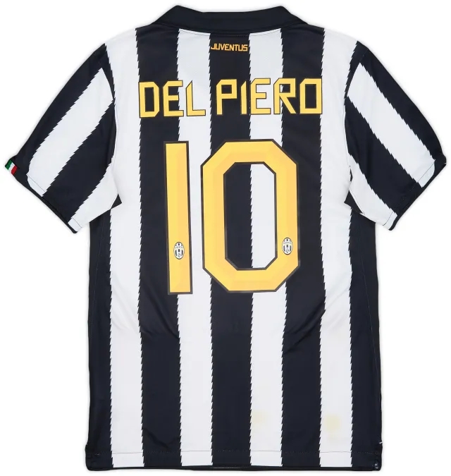 Nike 2010-11 Juventus Home Shirt Del Piero #10 - 5/10 - (S)